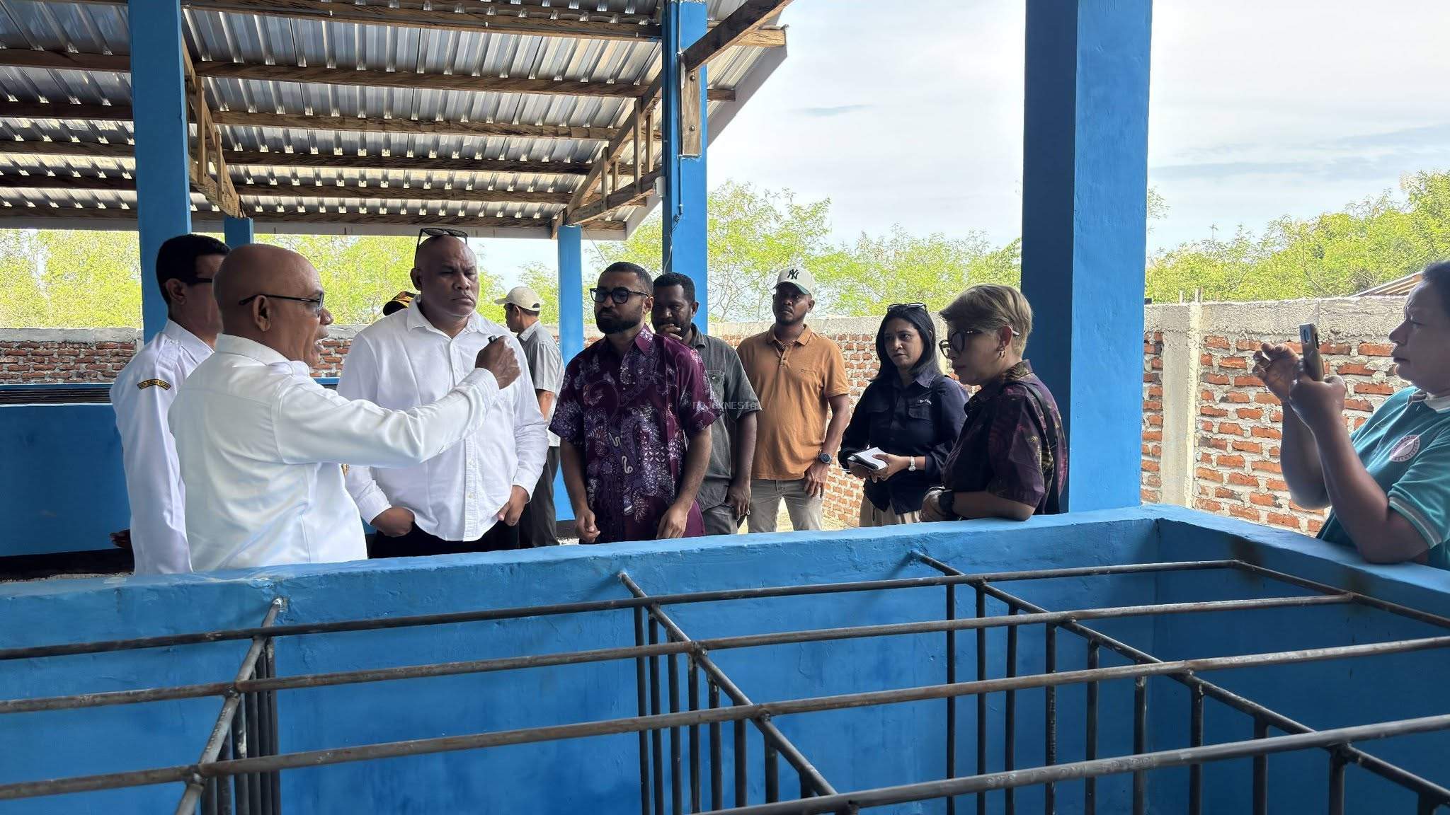 PT Prime Timor Tinjau Bukit Hog, Dorong Ekspor Daging Babi Organik ke Timor Leste