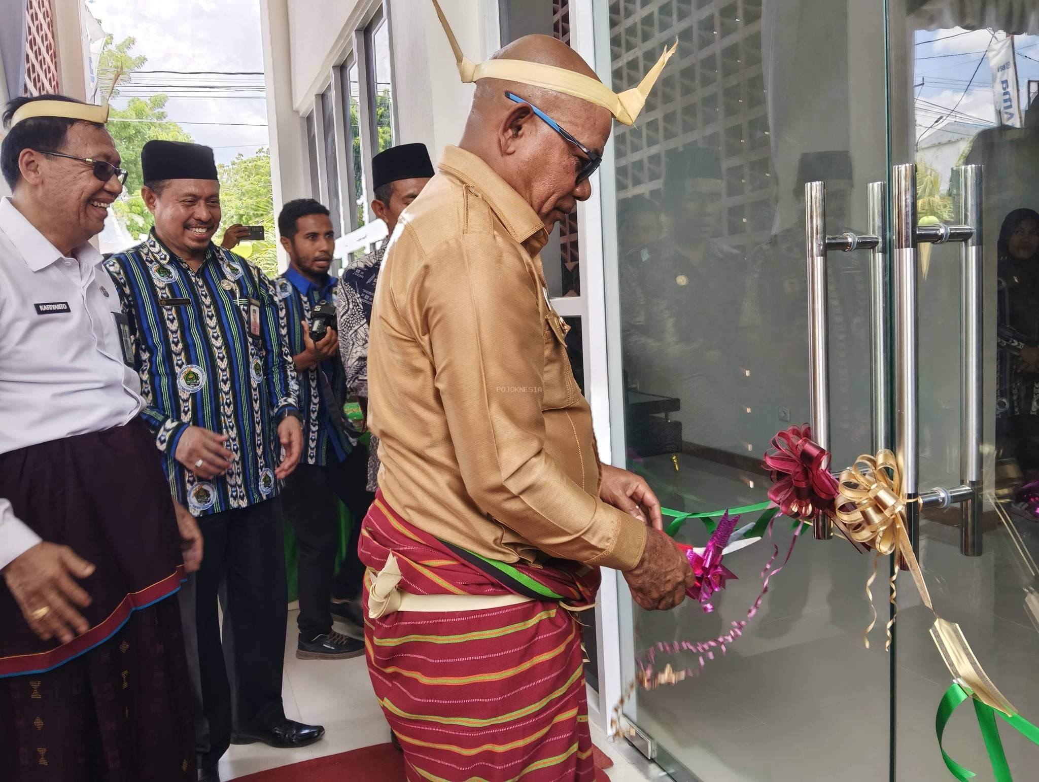 Hadiri Peresmian Gedung PLHUT, Bupati Lembata : Pelayanan Haji Harus Berkualitas dan Berdampak bagi Umat