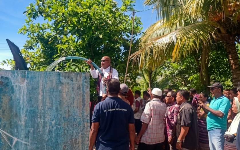 Pemda Lembata dan PT Cendana Indopear Bantu Warga Lamaau