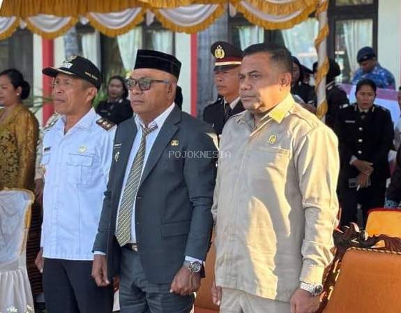 Bupati dan Wakil Bupati Lembata Hadiri Upacara HUT Ke-80 Bhayangkara